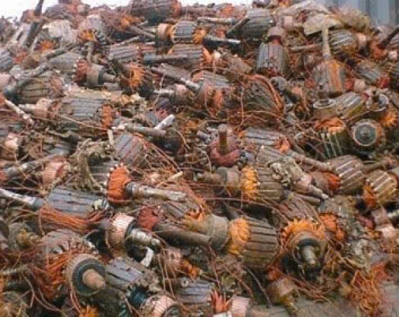 Thu mua đồng phế liệu có trong lõi máy móc cũ