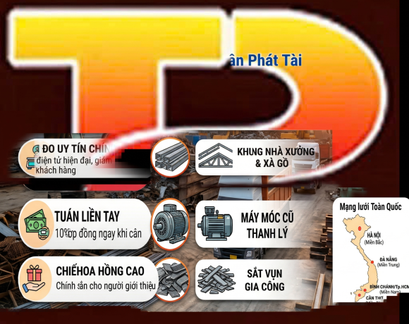 Thu Mua Sắt Phế Liệu Giá Cao - Thu Mua Tận Nơi 24/7