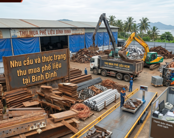 Thu Mua Phế Liệu Tại Bình Định Giá Cao – Tận Nơi, Hoa Hồng Hấp Dẫn
