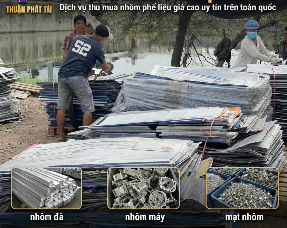 Thu Mua Nhôm Phế Liệu Giá Cao - Thu Mua Tận Nơi 24/7