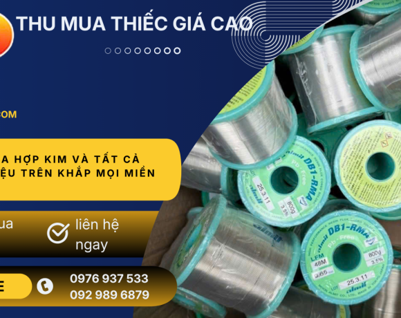 Thu Mua Phế Liệu Thiếc Cũ Giá Cao Toàn Quốc – Định Giá Ngay