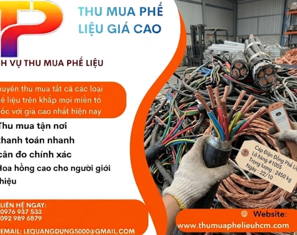 Thu Mua Dây Cáp Điện Miền Nam Giá Cao, Uy Tín, Nhanh Chóng | Thuận Phát Tài