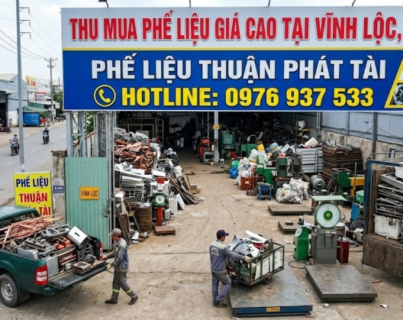 Thu Mua Phế Liệu Giá Cao Tại Vĩnh Lộc, TP.HCM