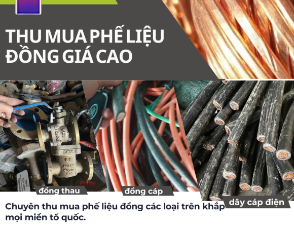 Thu Mua Phế Liệu Đồng Giá Cao Toàn Quốc - Cập Nhật Bảng Giá Mới Nhất