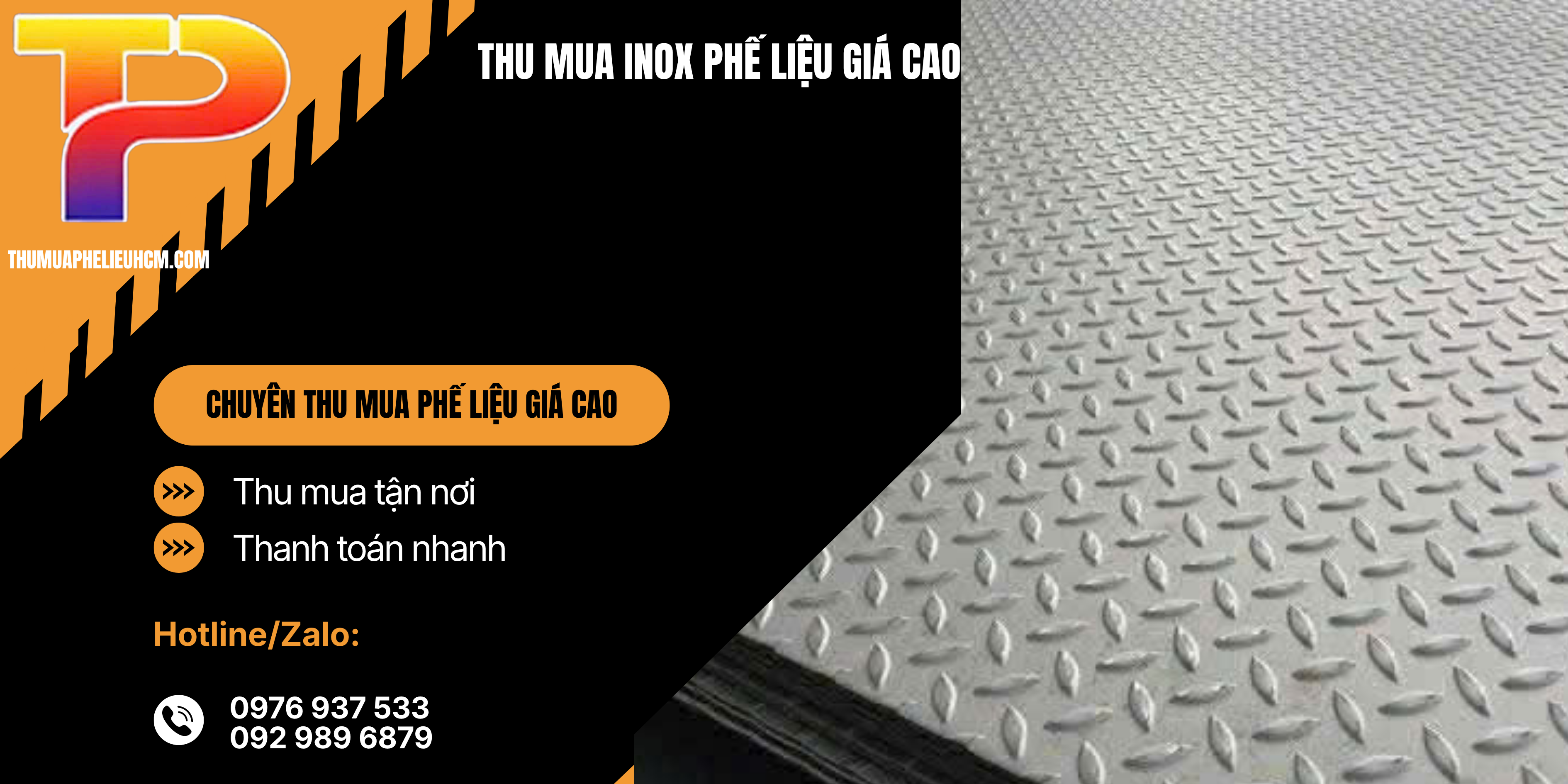 Thu mua inox phế liệu giá cao tận nơi