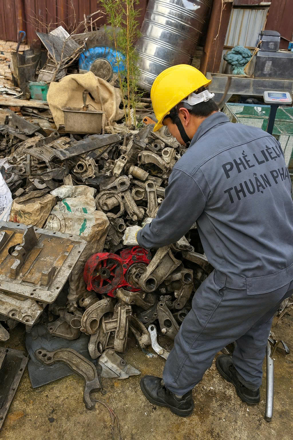 Thu mua phế liệu sắt vụn, sắt đặc, sắt tấm giá cao