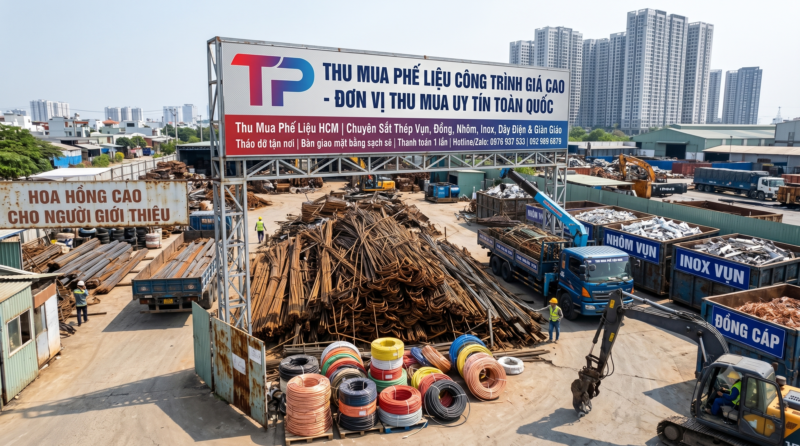 Thu mua phế liệu công trình tại Quảng Ngãi
