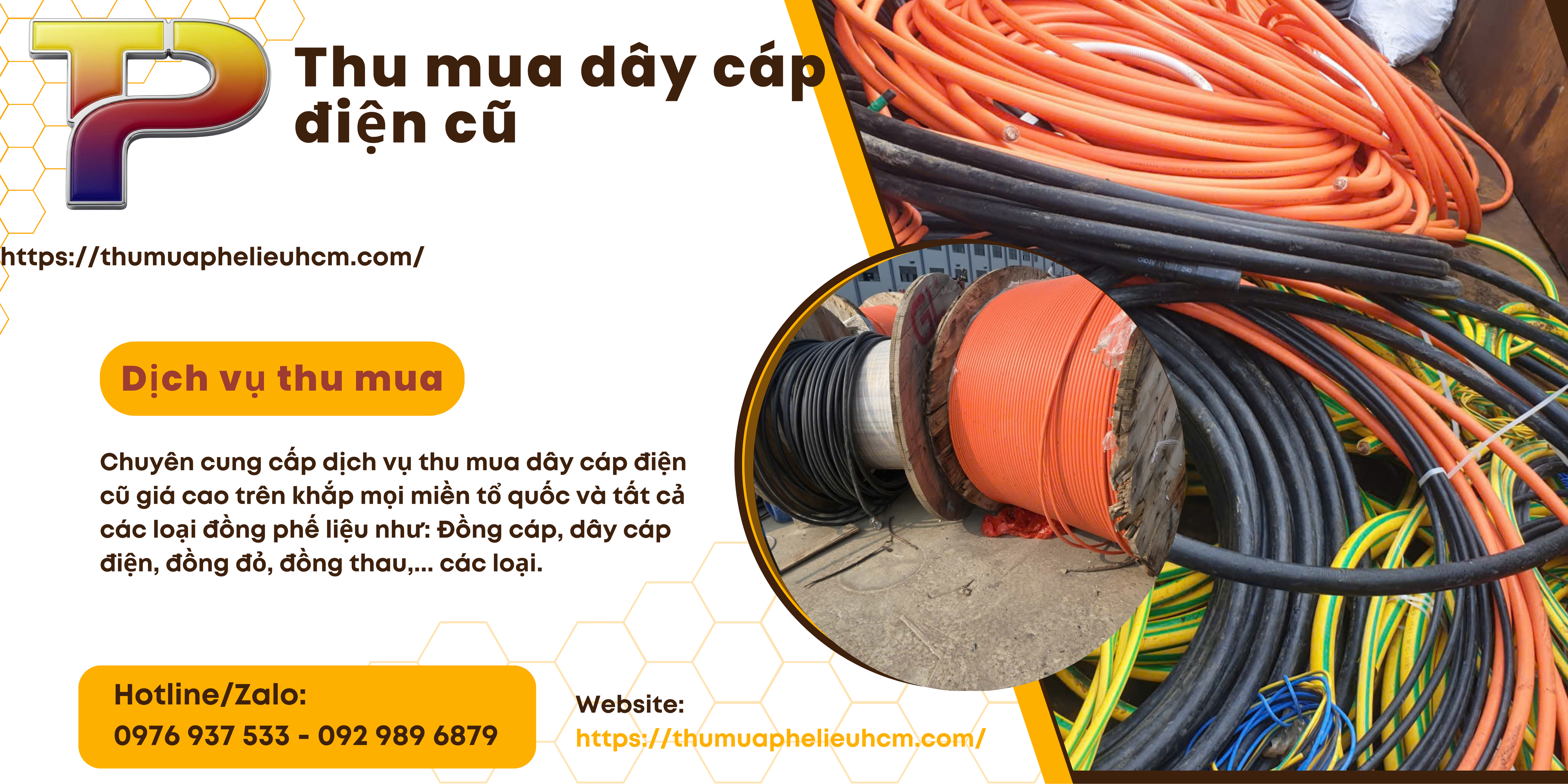 Thu mua dây cáp điện giá cao