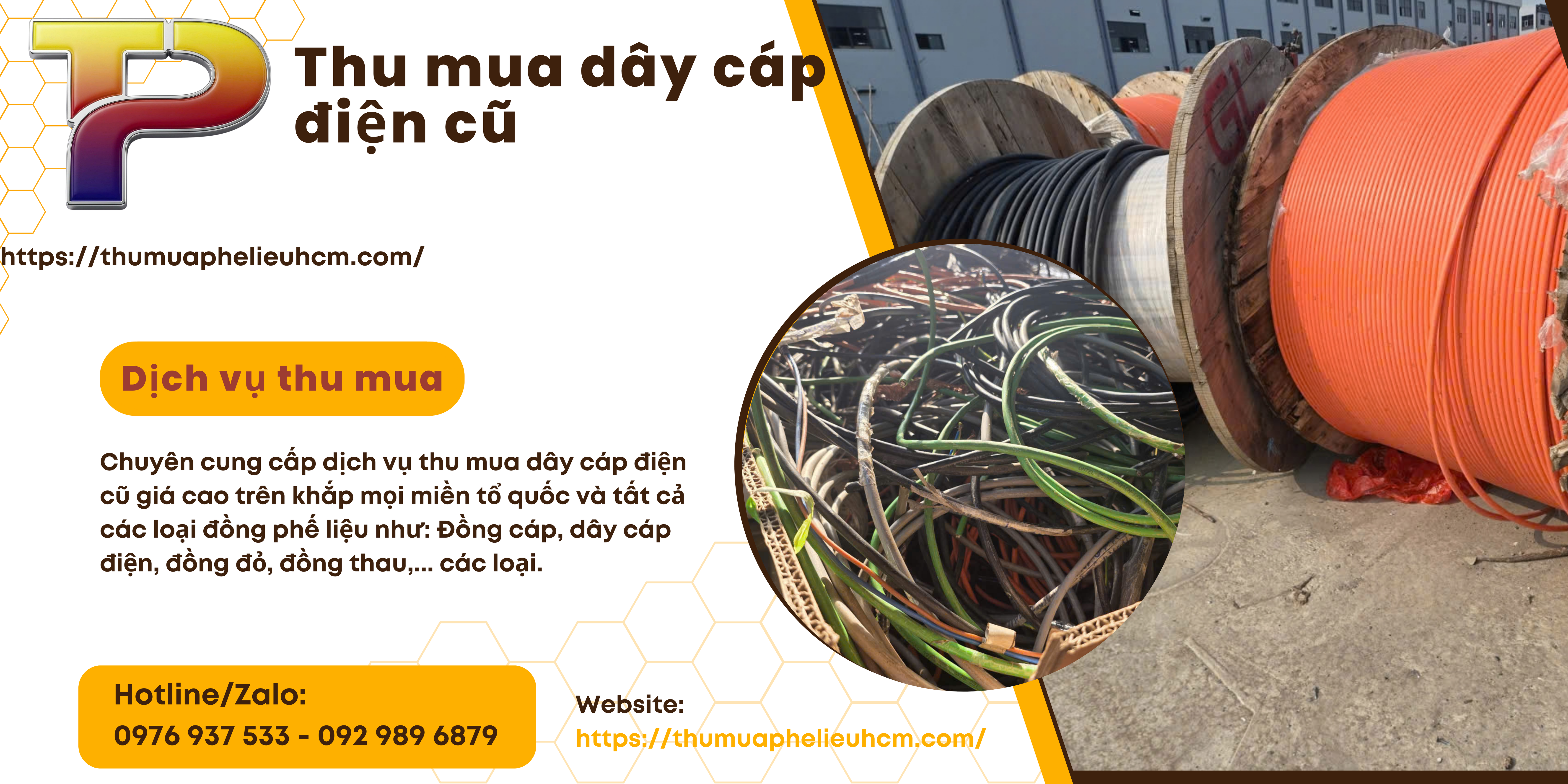 Thu Mua Dây Cáp Điện Phế Liệu TP.HCM Giá Cao - Tận Nơi 24/7
