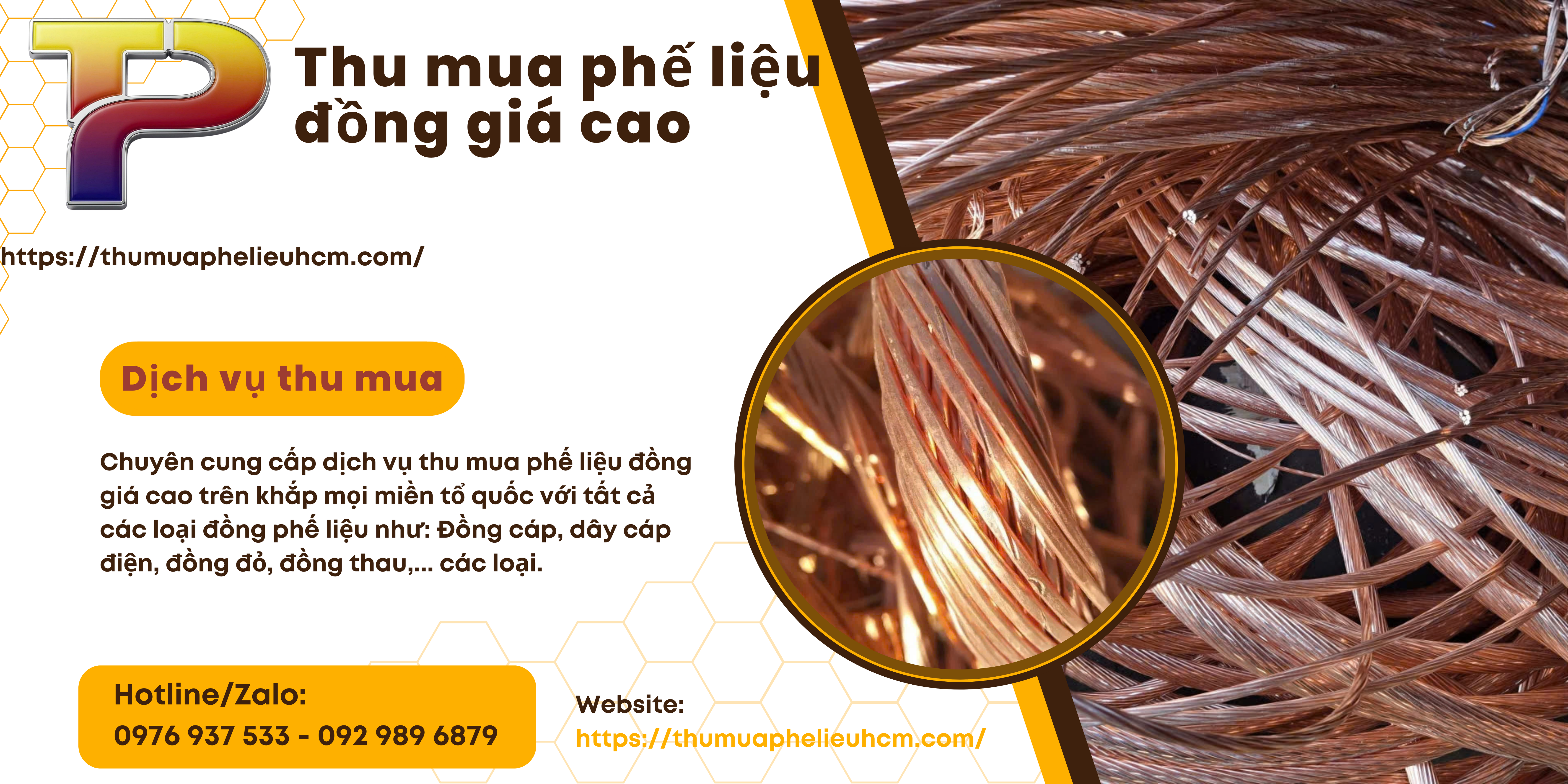 Thu mua đồng đỏ phế liệu
