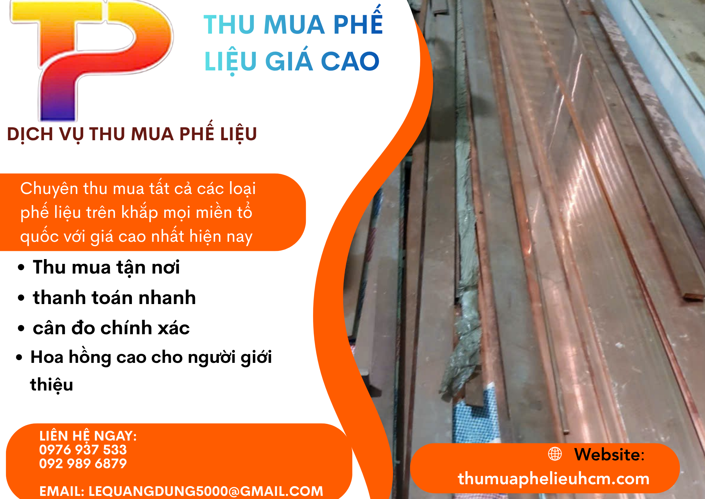 Thu mua phế liệu đồng đỏ