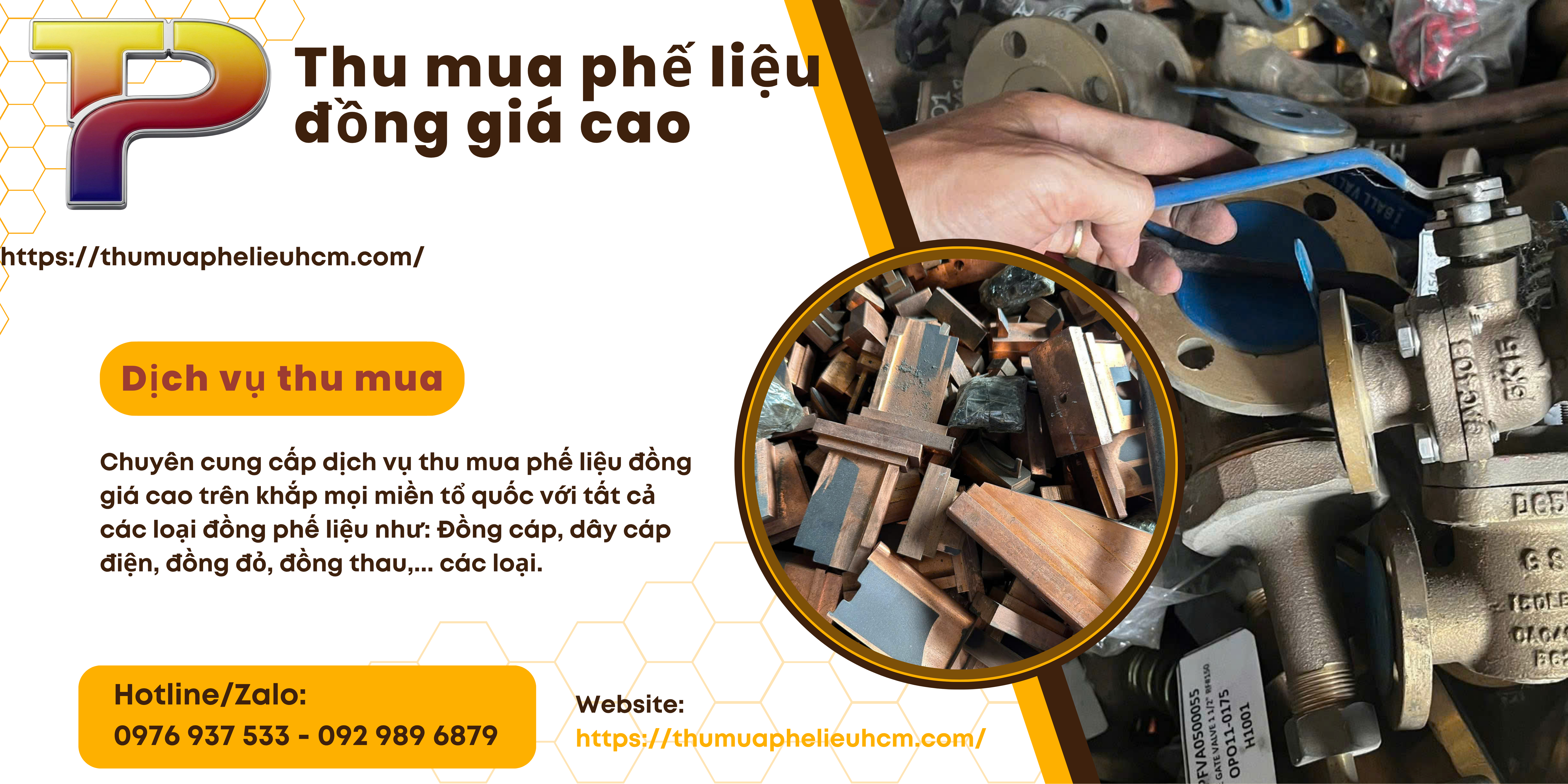 Thu mua đồng thau phế liệu giá cao