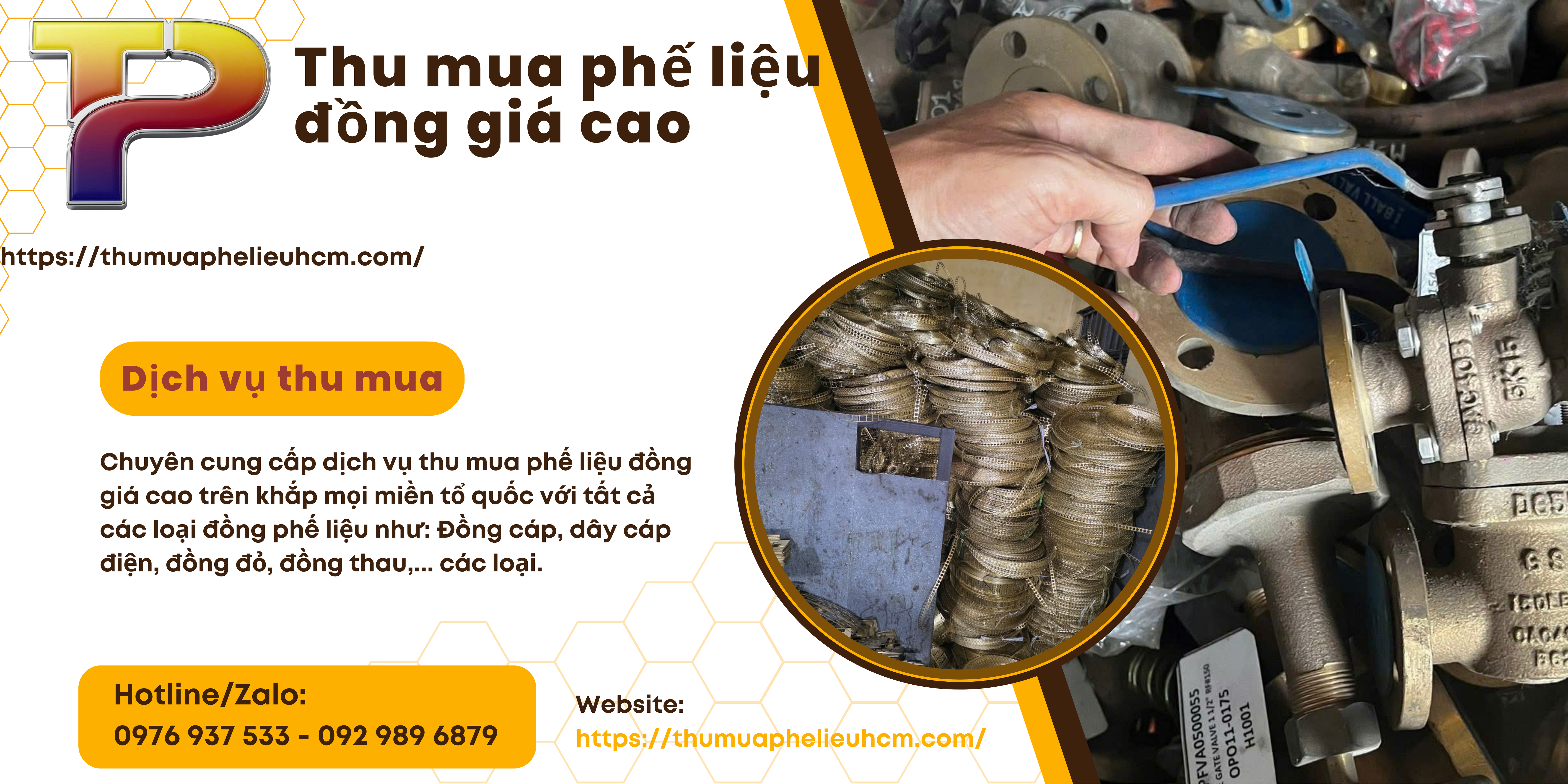 Thu Mua Đồng Thau Phế Liệu Giá Cao Tận Nơi TP.HCM – Uy Tín, Thanh Toán Ngay
