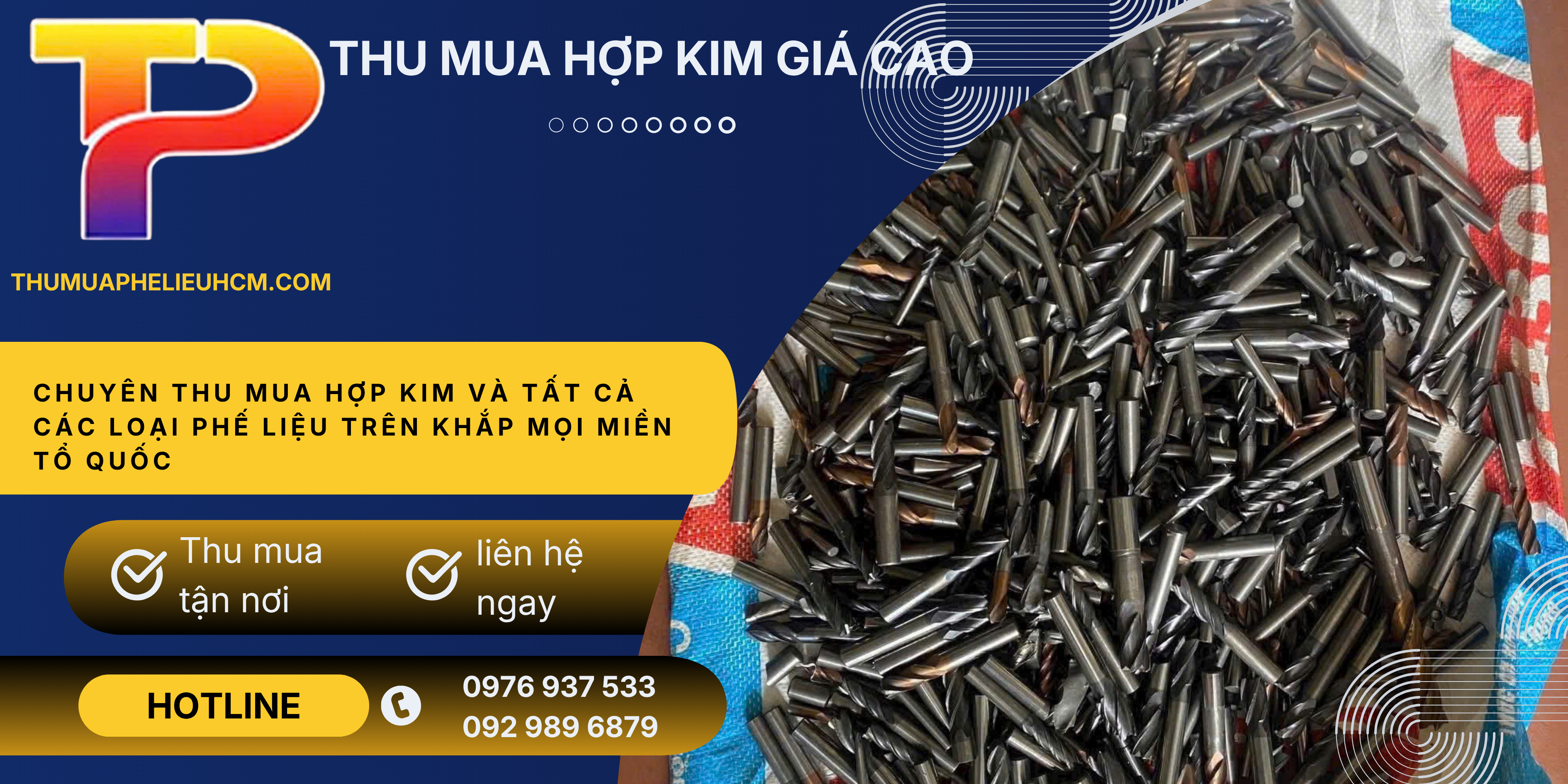 Thu mua hợp kim cũ giá cao tận nơi