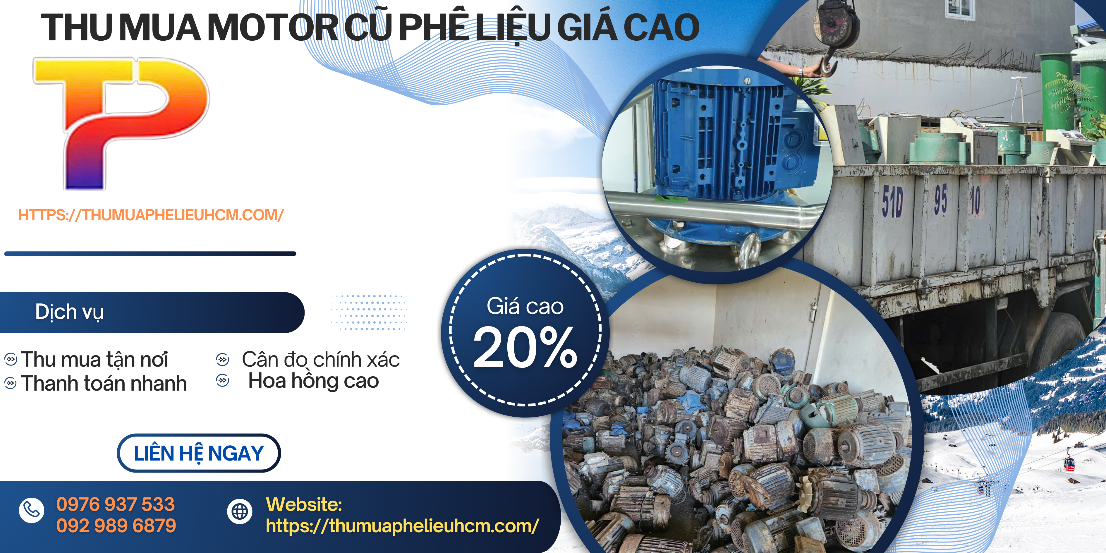 Thu mua mô tơ cũ giá cao