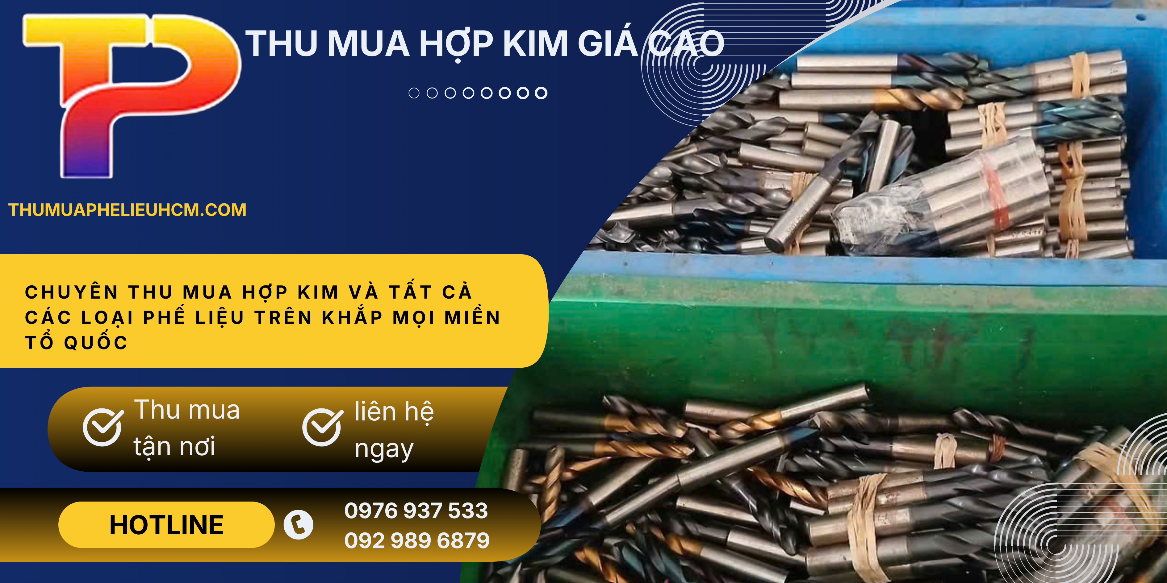 Thu mua hợp kim phế liệu tận nơi