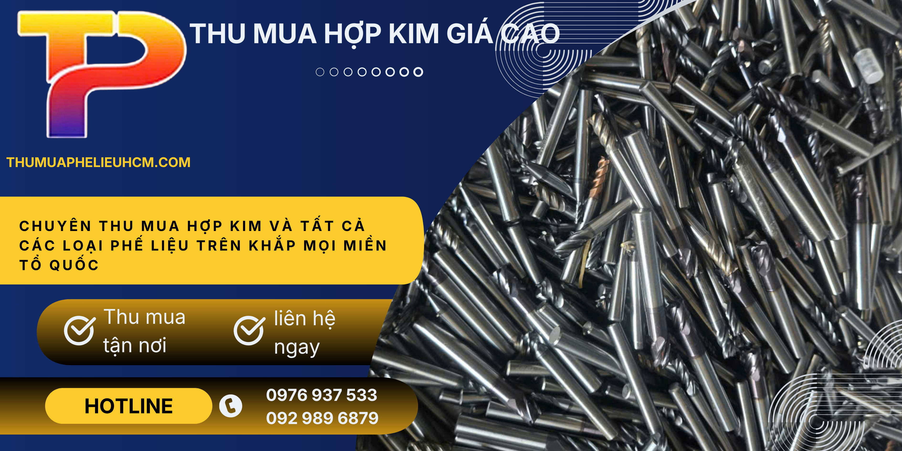 Thu mua mũi khoan hợp kim