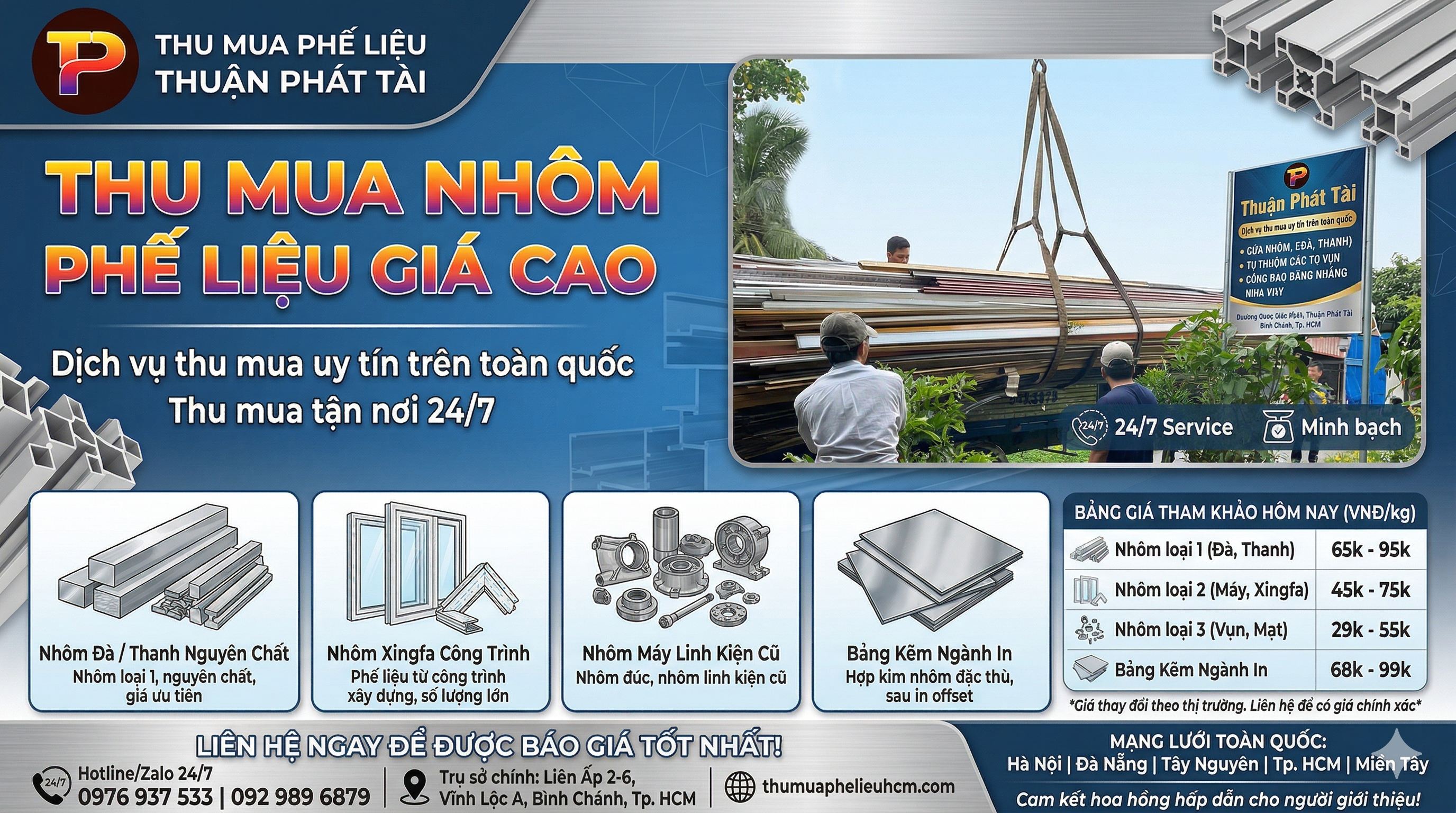 Thu mua phế liệu giá cao