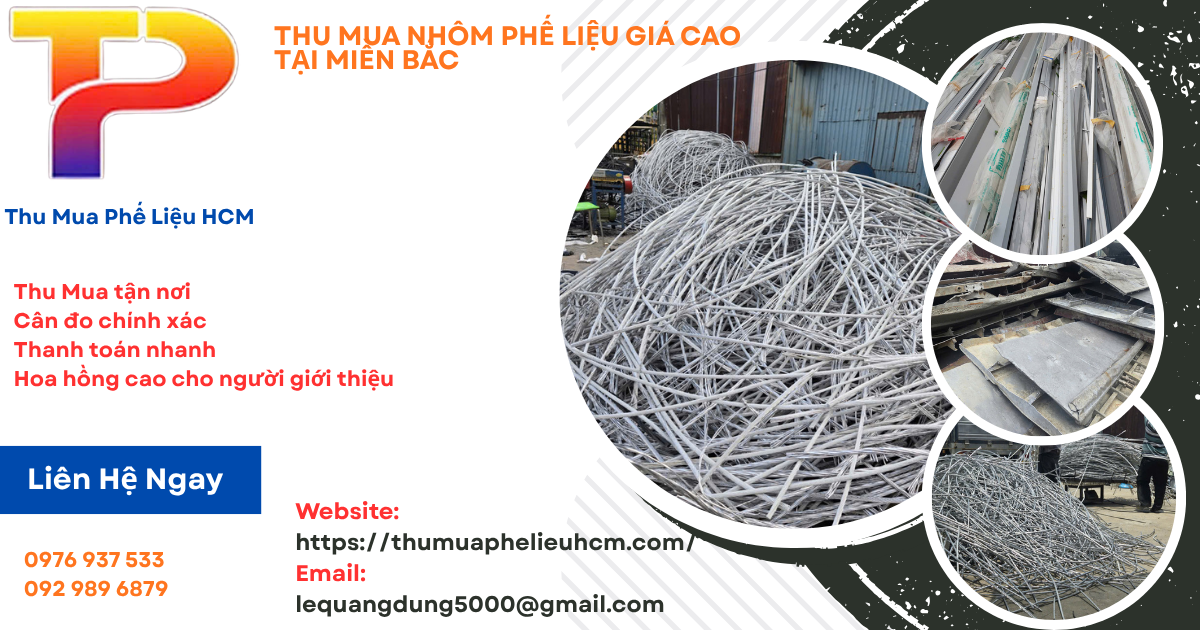 Thu mua nhôm dây cáp điện giá cao tại Miền Bắc