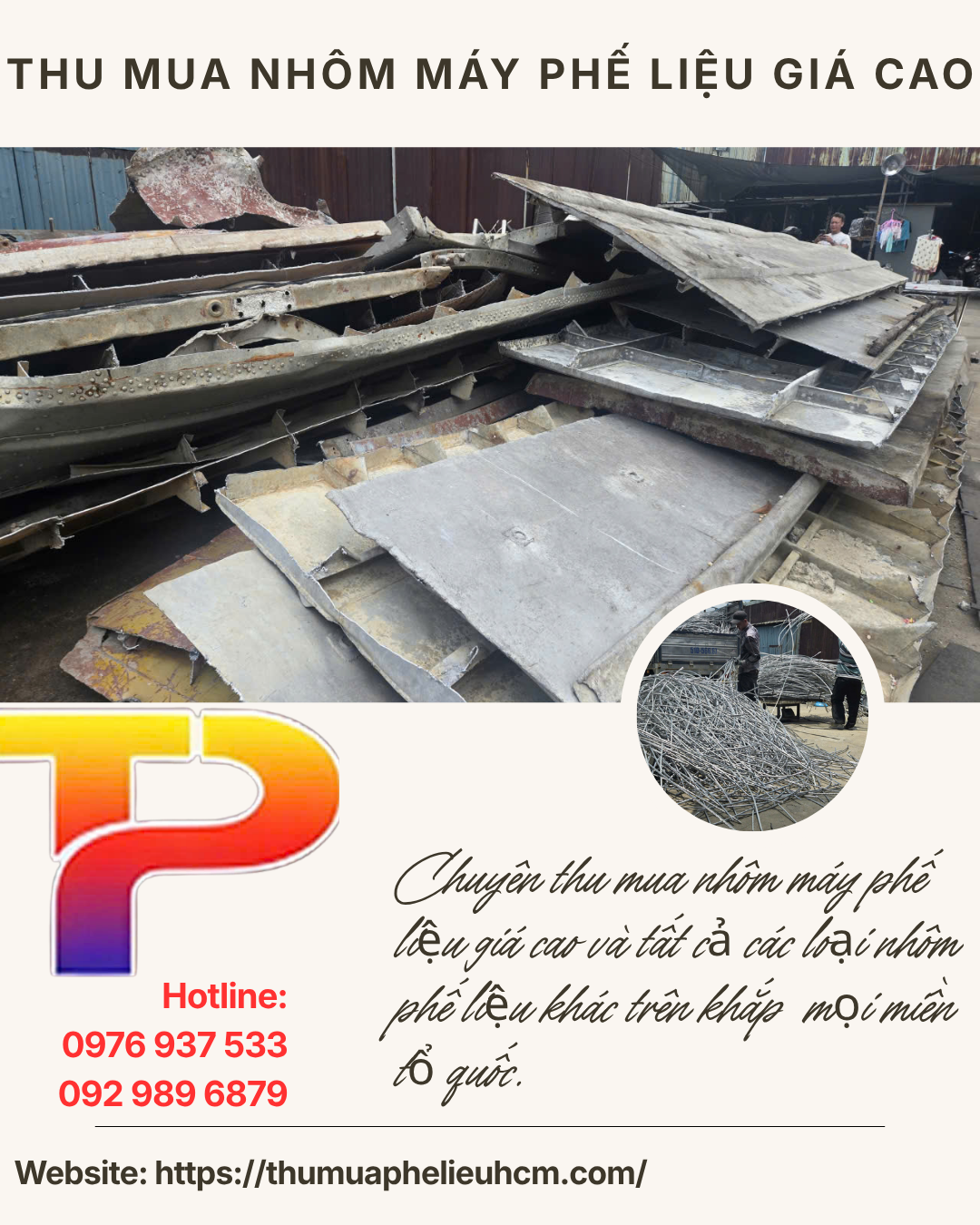 Thu mua nhôm máy phế liệu