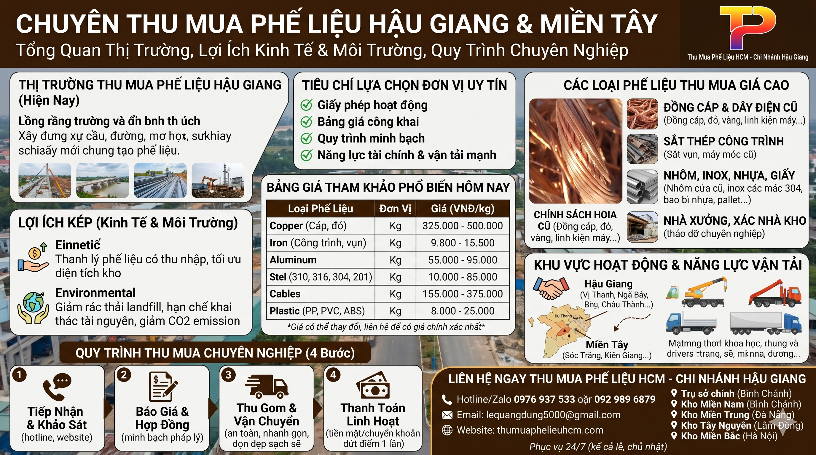 Thu mua đồng phế liệu
