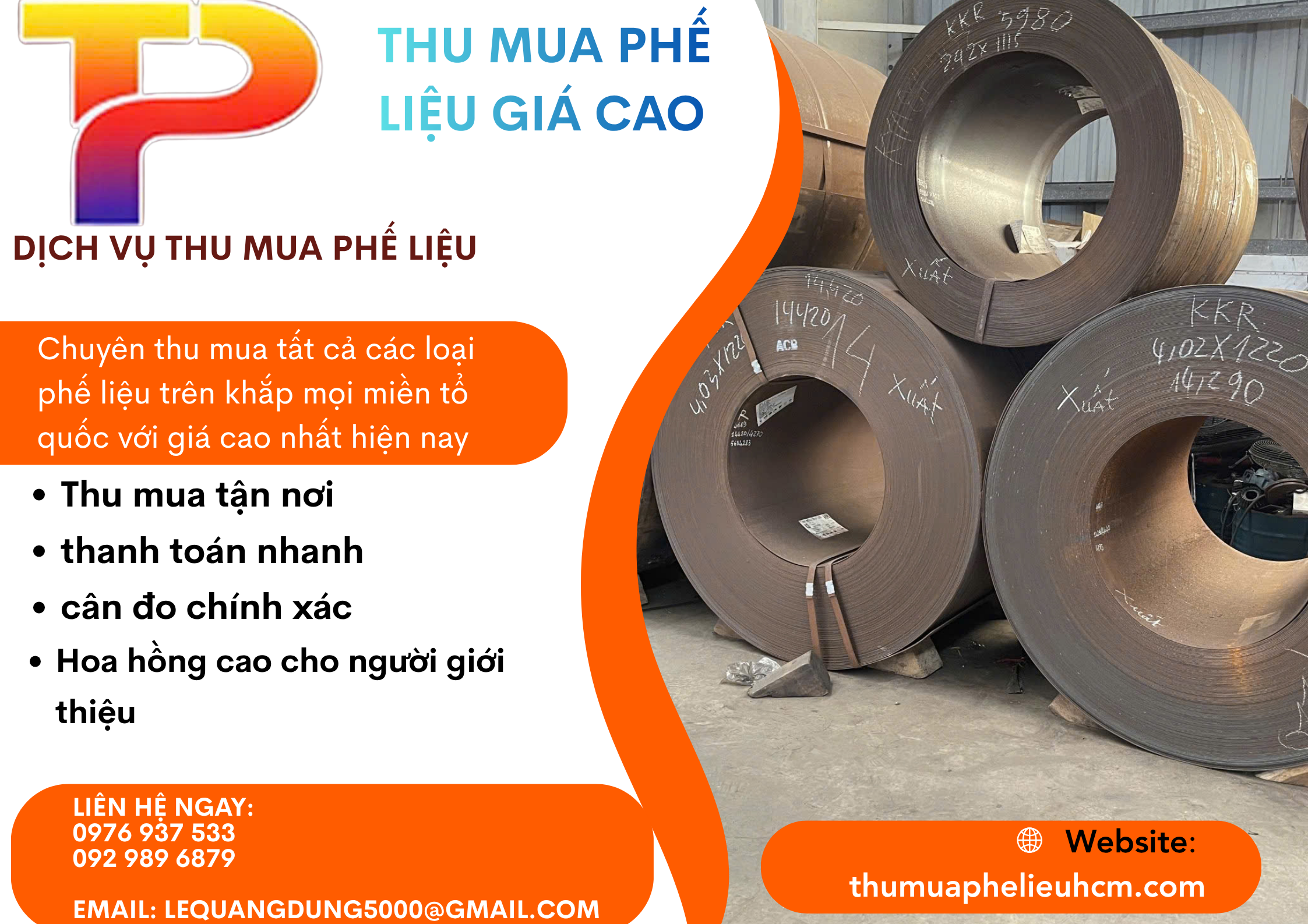 Mua sắt phế liệu giá cao