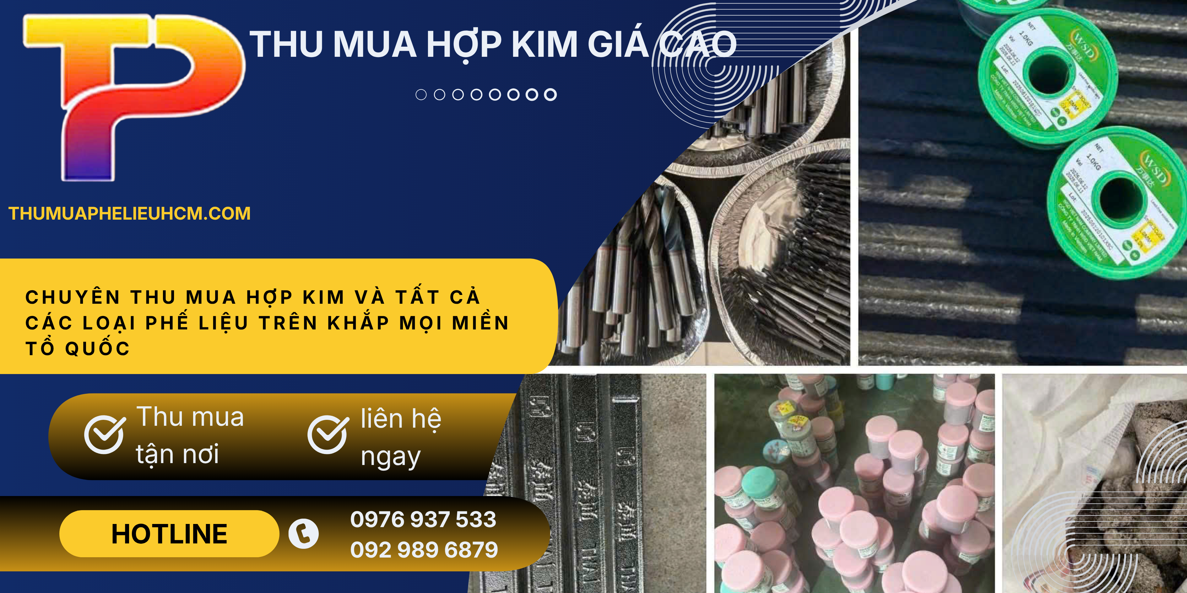 Thu mua thiếc, hợp kim các loại
