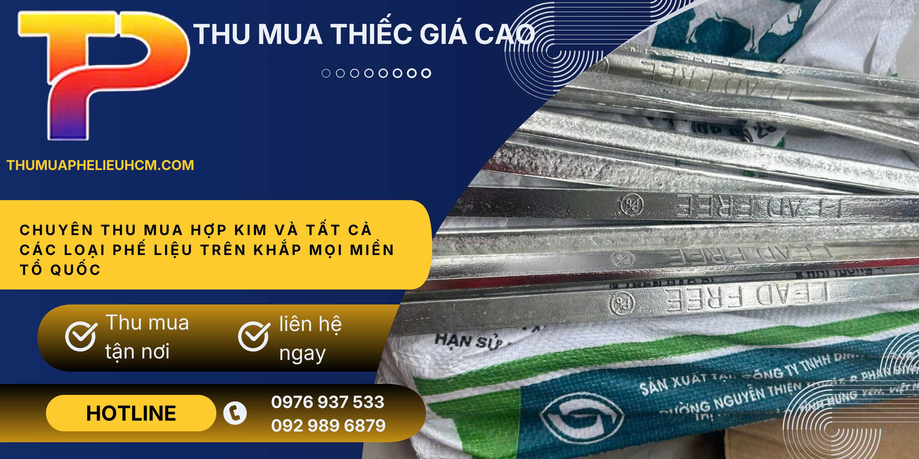 Thu mua thiếc thanh giá cao