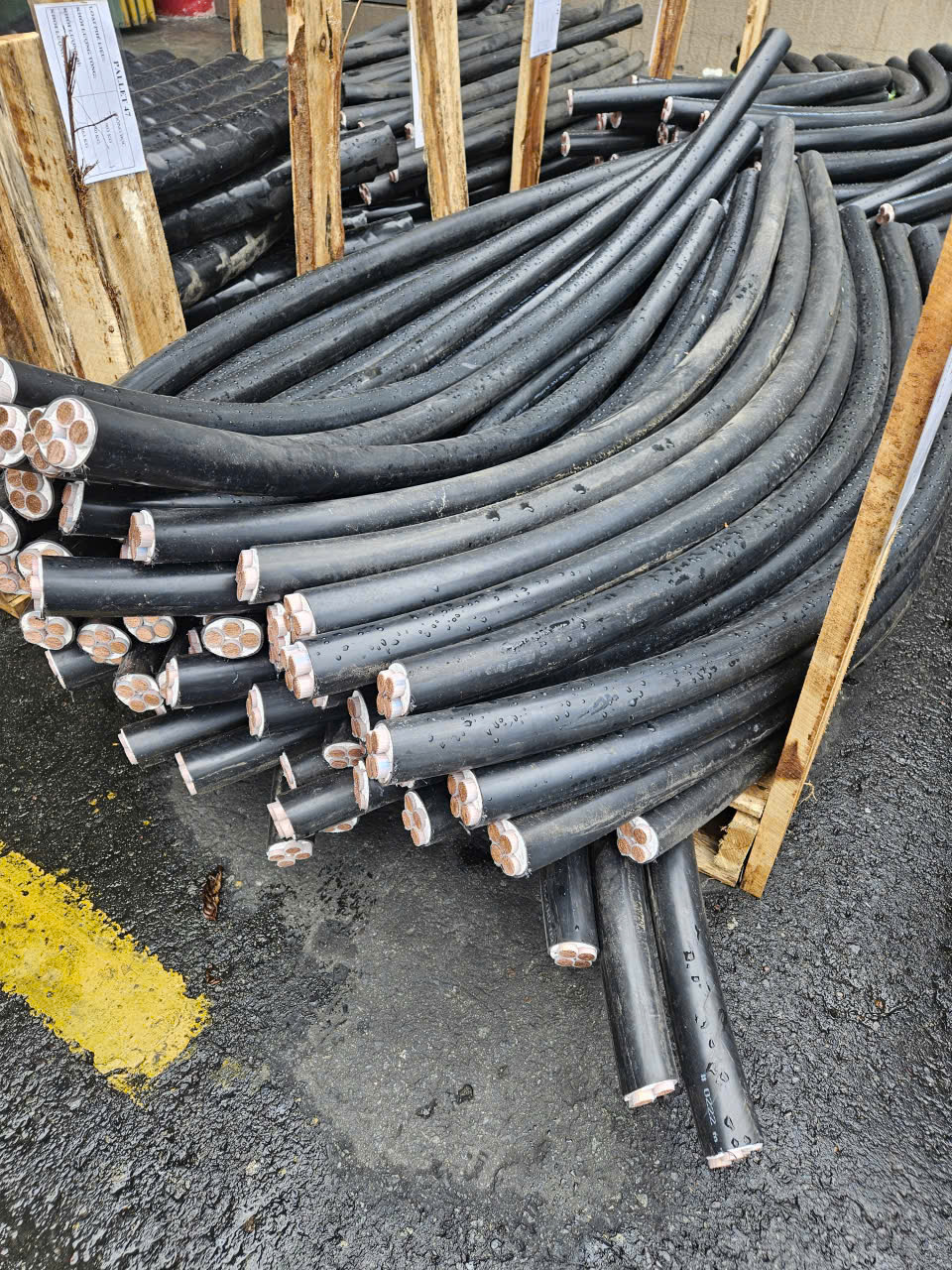 thu mua dây cáp điện tại công trình