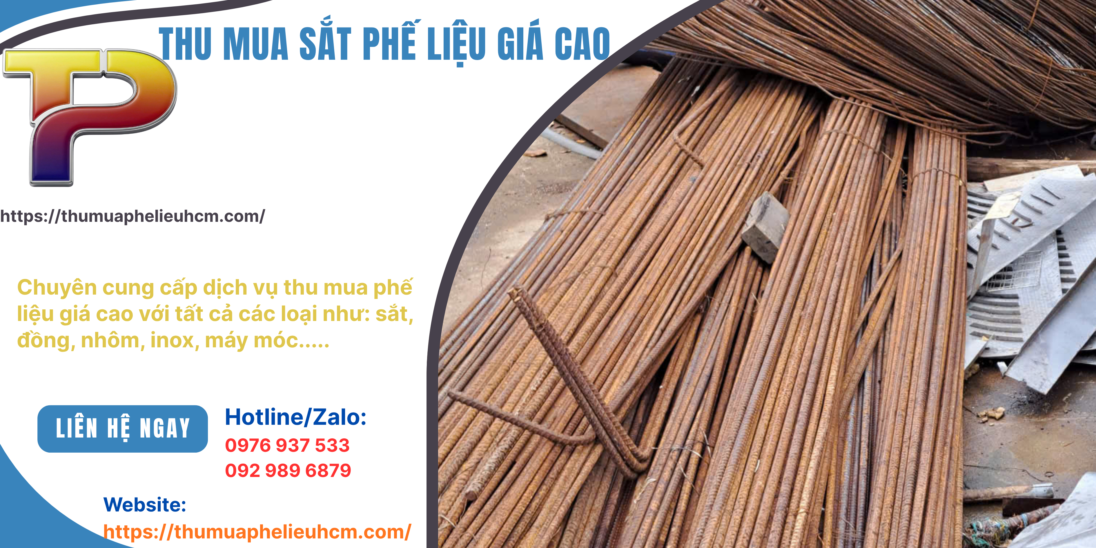 Thu Mua Sắt Phế Liệu Giá Cao, Thu Gom Tận Nơi, Thanh Toán Liền Tay