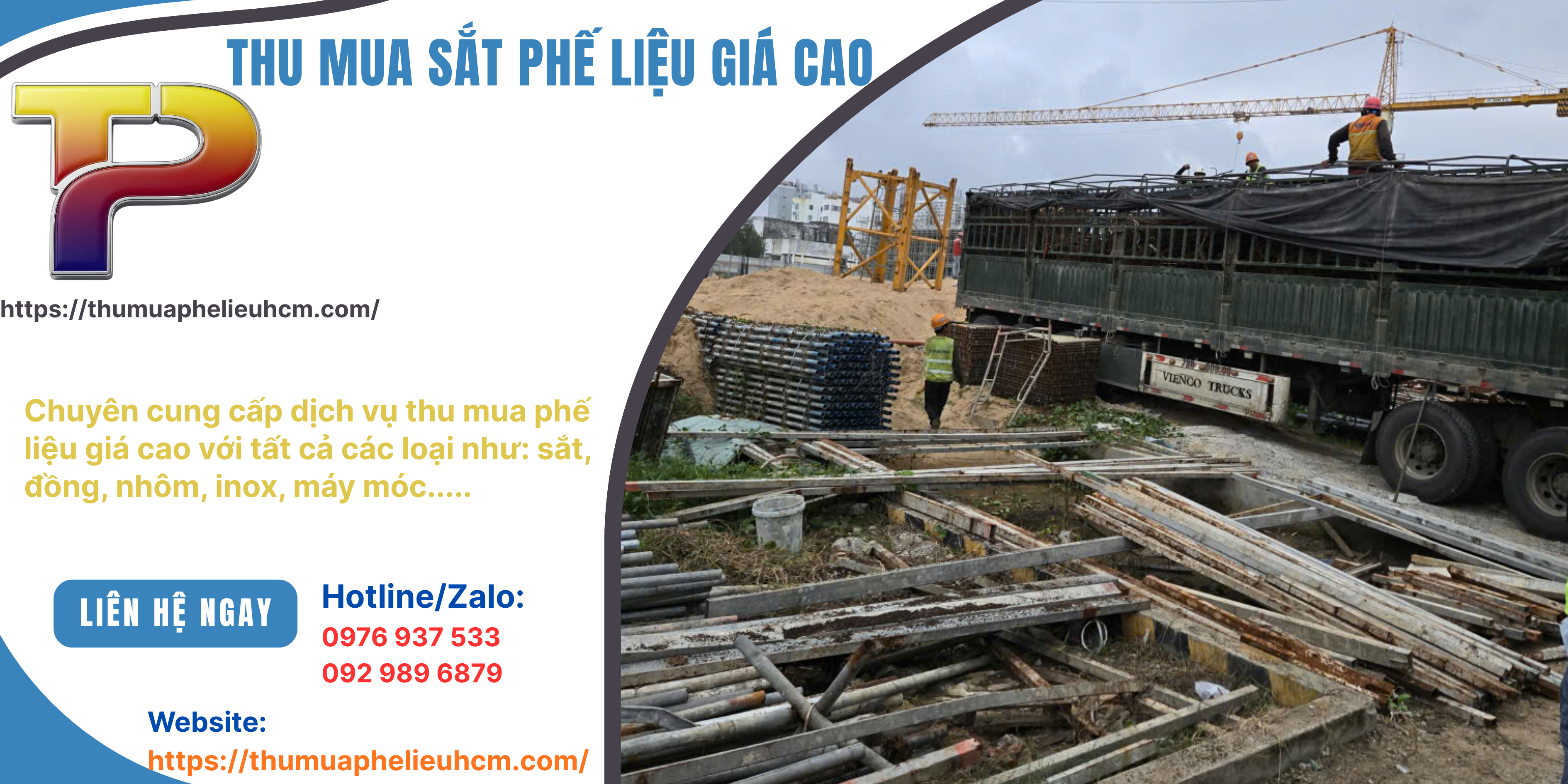 Thu mua sắt phế liệu công trình